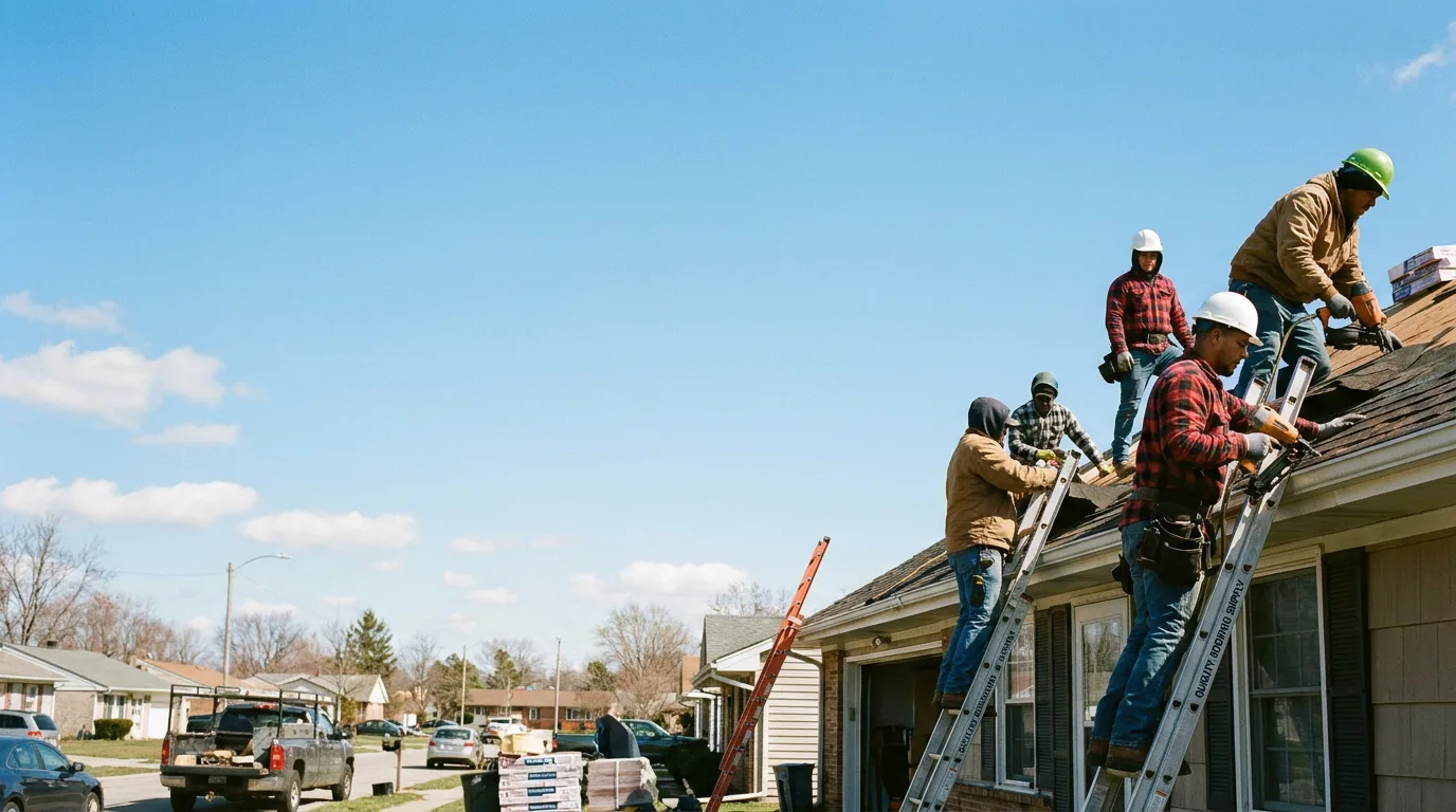 Roofing in Oakwood, IL near me